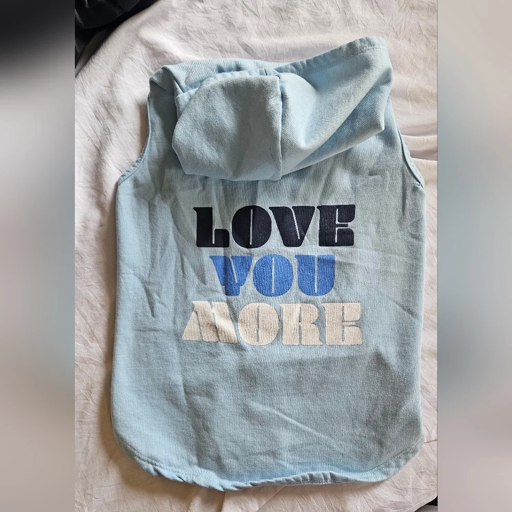 PLAY ON Dog 'Love You More' Hoodie M
